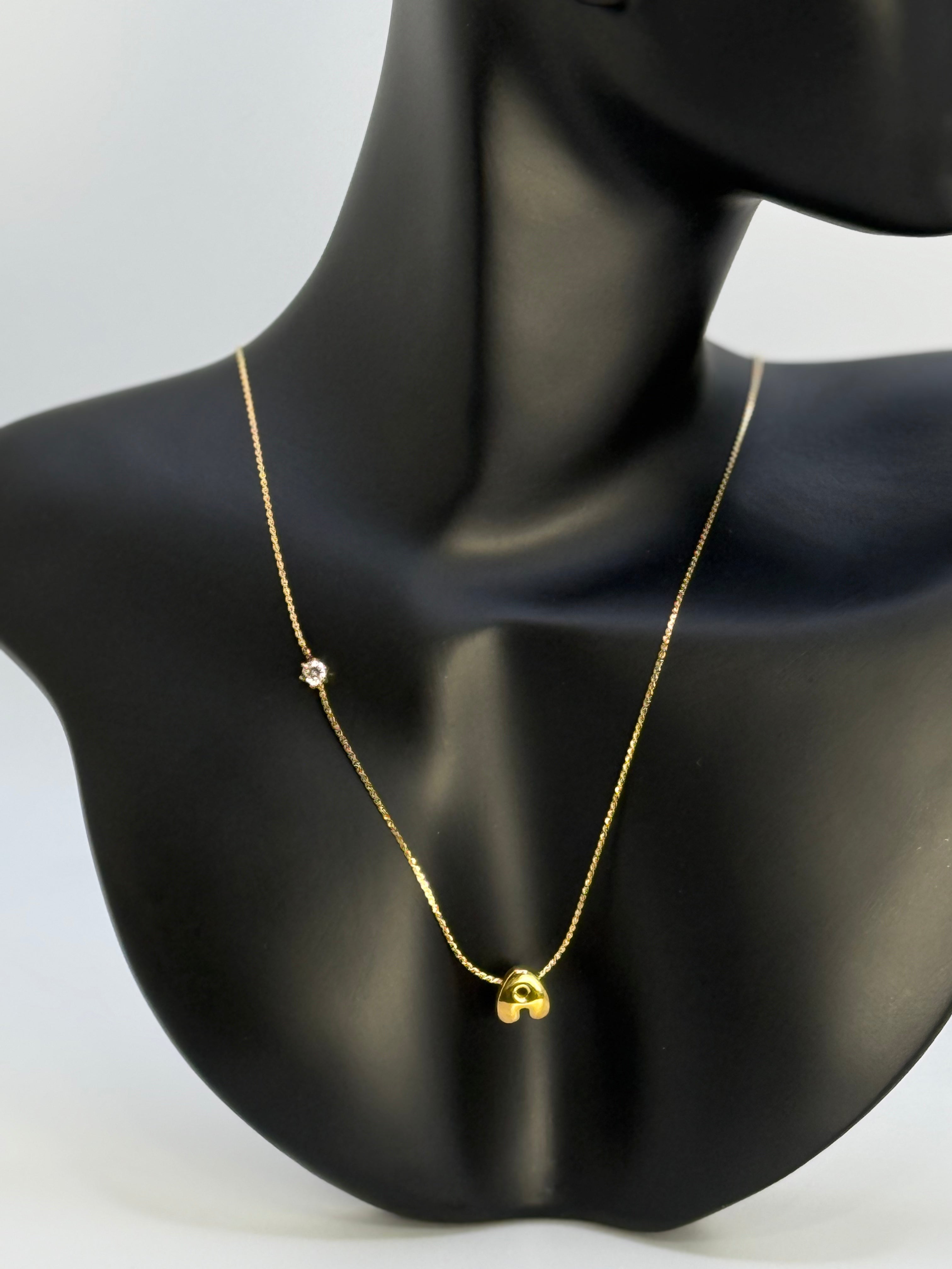 Luxe Letter Neckless
