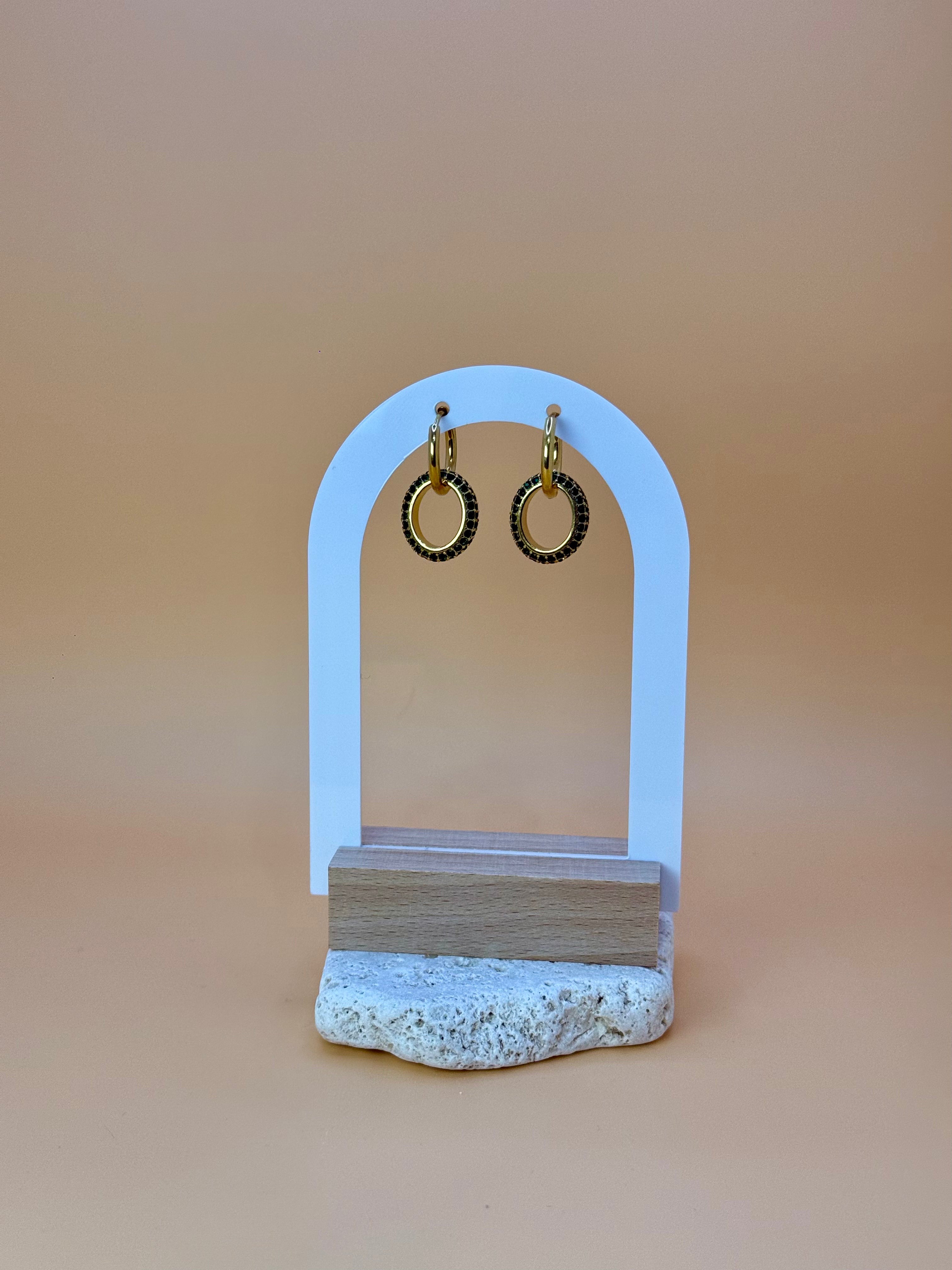 Golden Empress Earring
