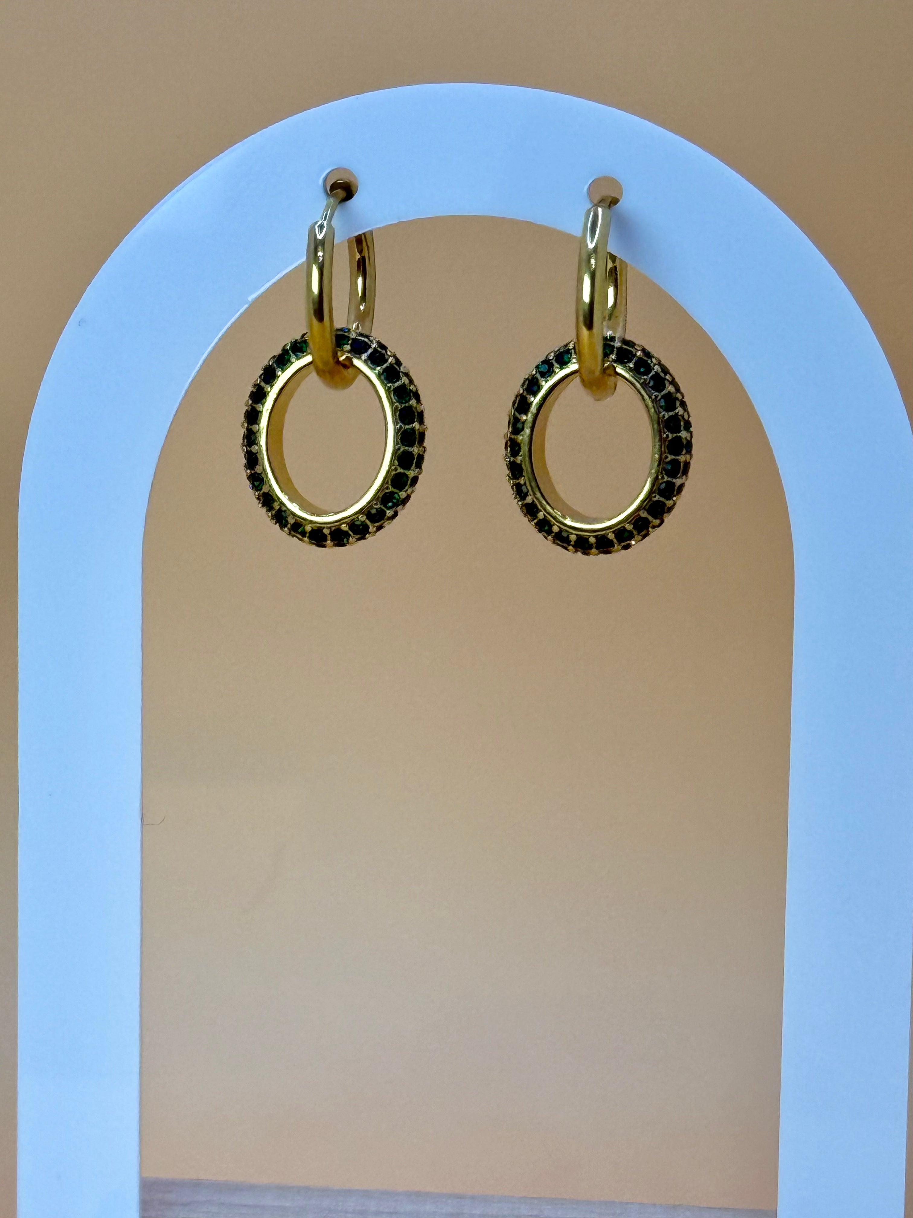 Golden Empress Earring